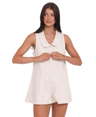 Women's Lavina Collared Romper