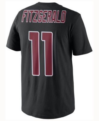 Nike Arizona Cardinals No11 Larry Fitzgerald Black Men's Stitched NFL Limited Rush Impact Jersey