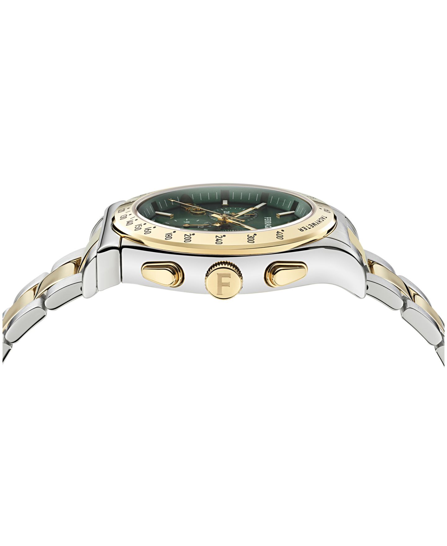 Мужские часы Ferragamo Two-Tone Stainless Steel Bracelet Watch, 42mm — фото 2