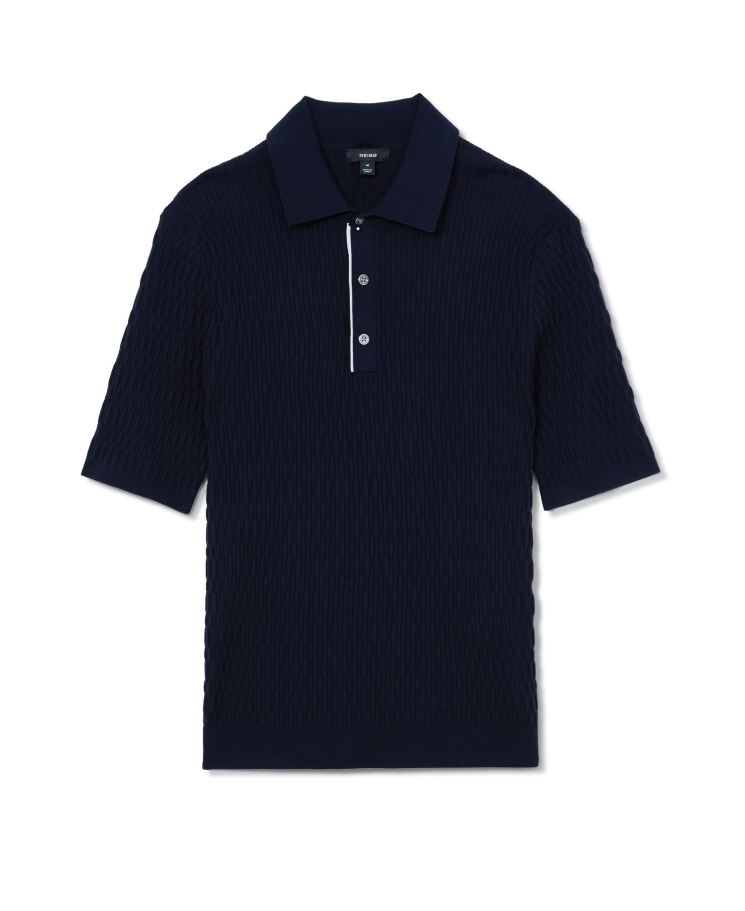 Men's Era Slim-Fit Short-Sleeve Textured Polo Shirt