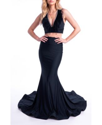 macy's evening wear dresses Women's Two Piece Formal & Black Tie Butter Yellow Chiffon Cape Size:XL / 2XL Sage embellished gown with formal macys dresses pcat-501