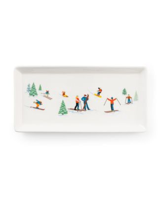 Ski Patrol 13" Rectangular Platter