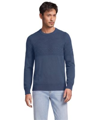 Men's Drifter Crewneck Long-Sleeve Textured Sweater