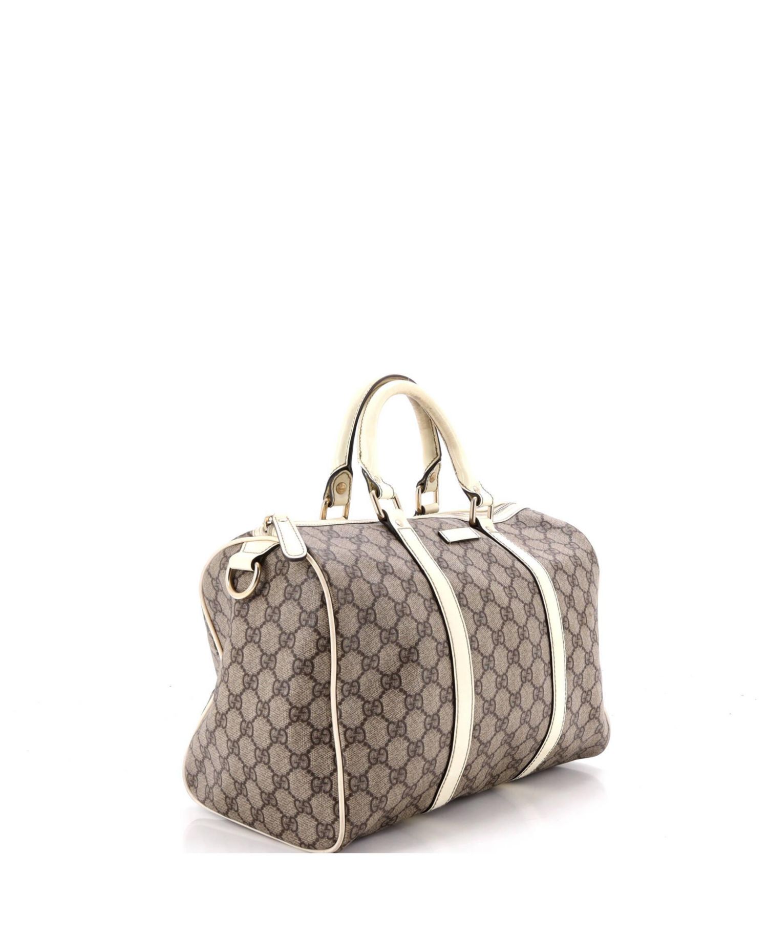 Joy GG Coated Canvas Medium Boston Bag