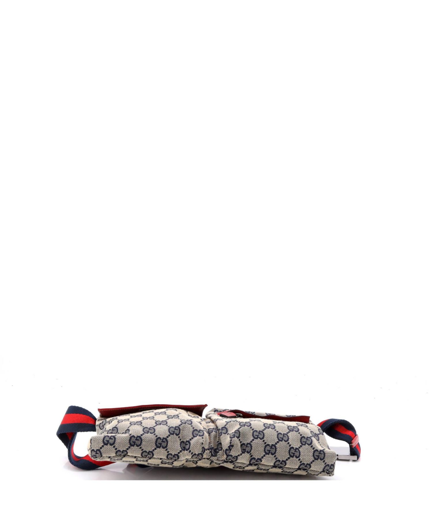 Vintage Double GG Canvas with Leather Belt Bag