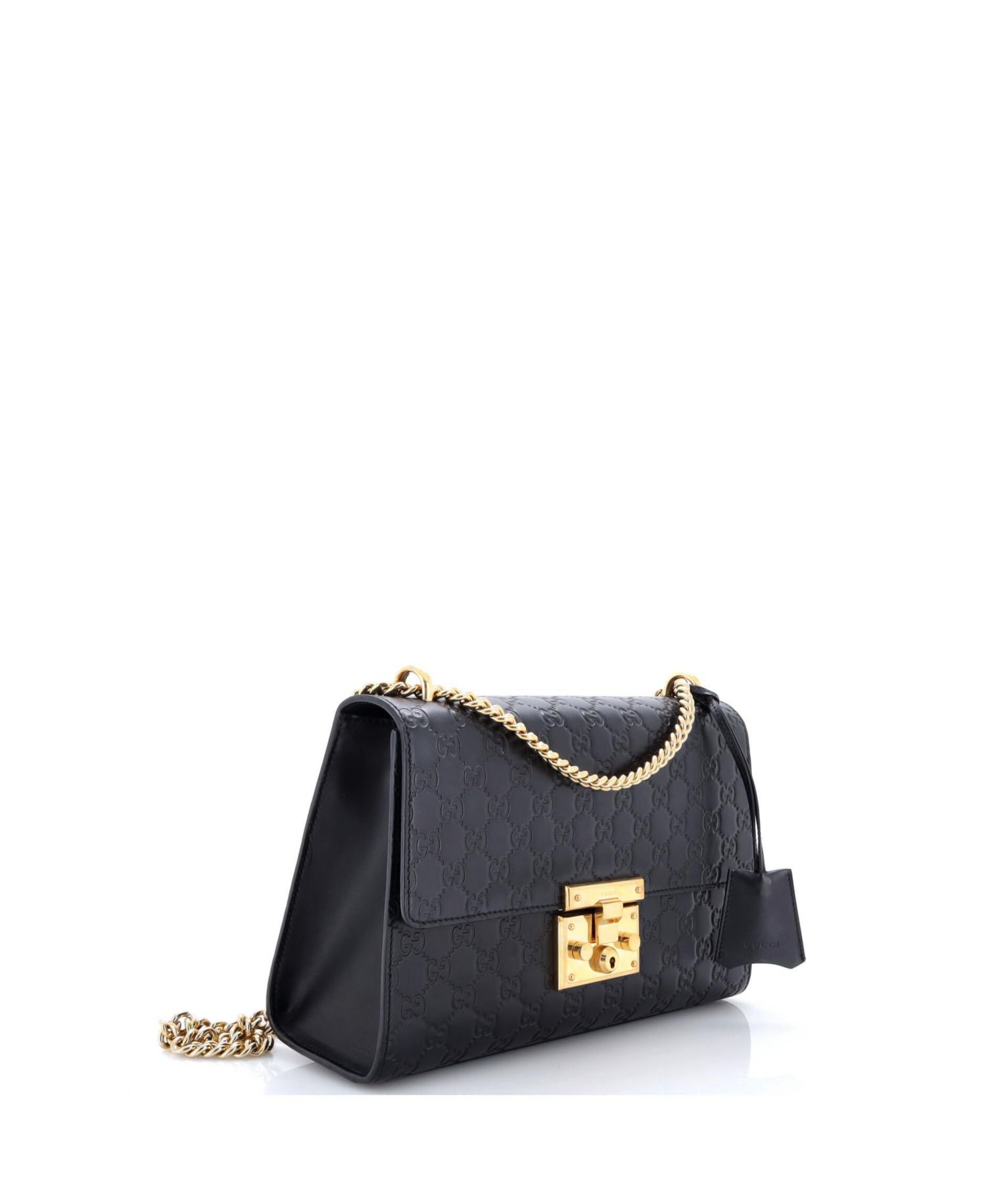 Medium Padlock Shoulder Bag Guccissima Leather