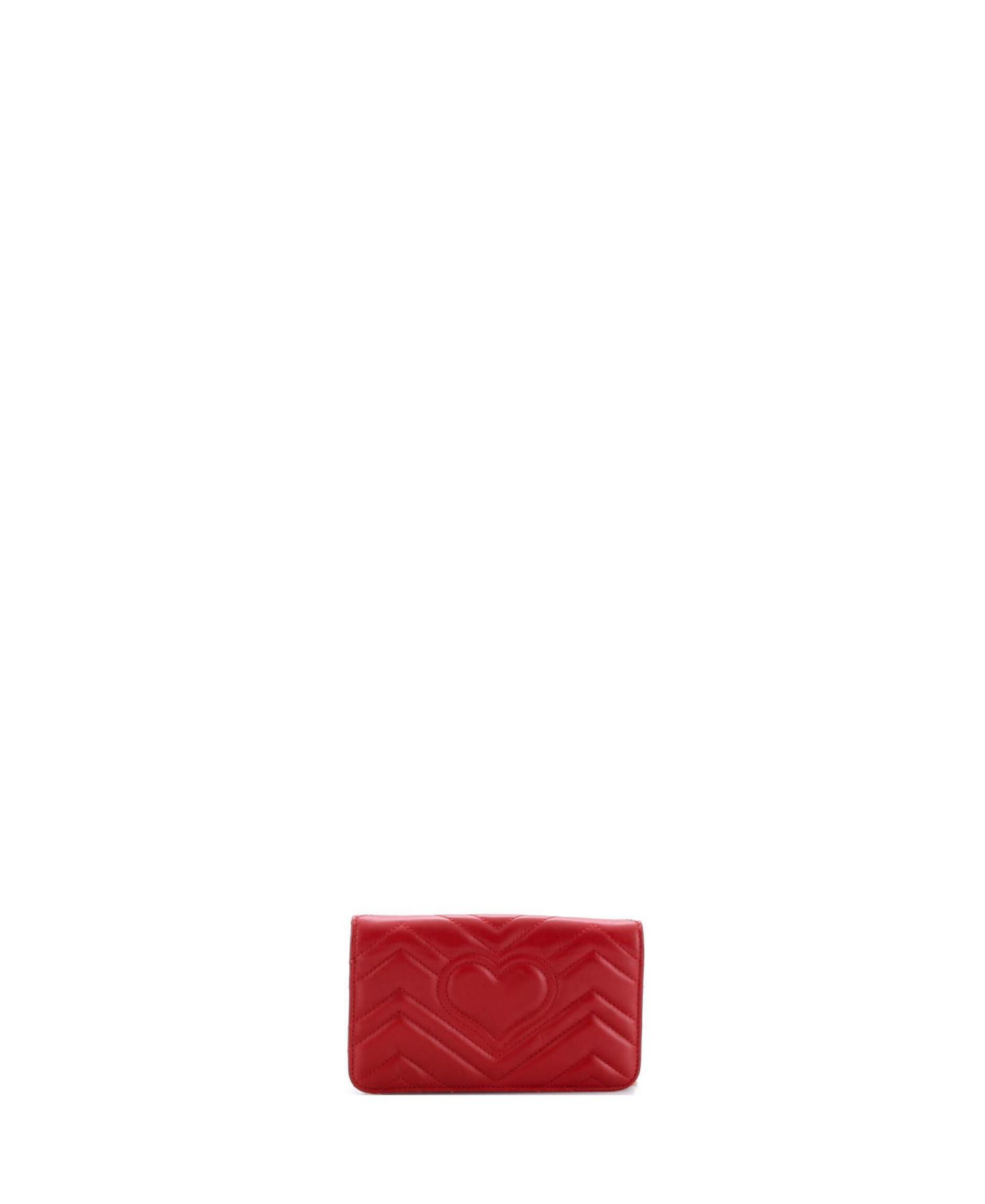 Mini GG Marmont Chain Flap Bag Matelasse Leather