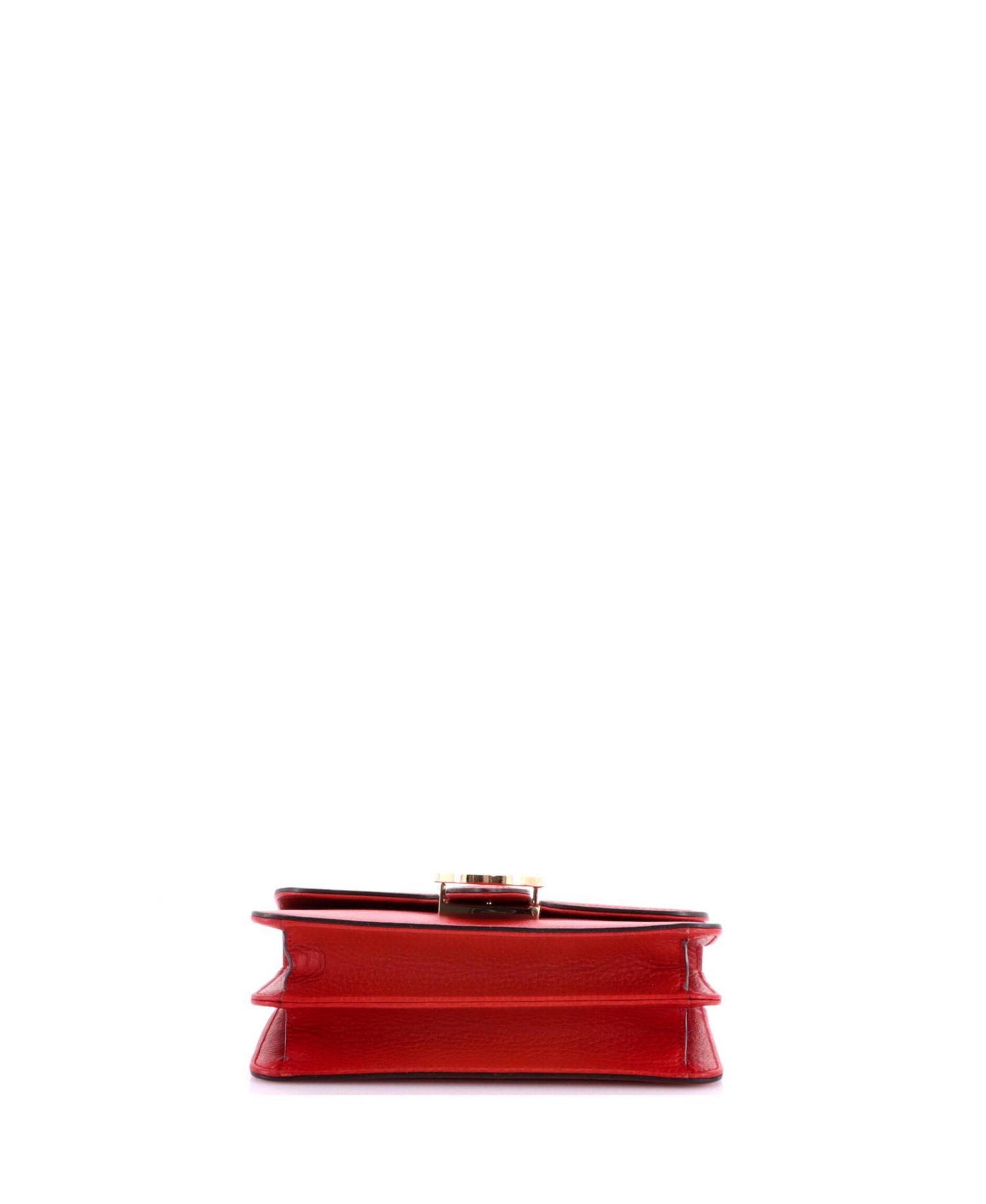 Small Interlocking Shoulder Bag Leather