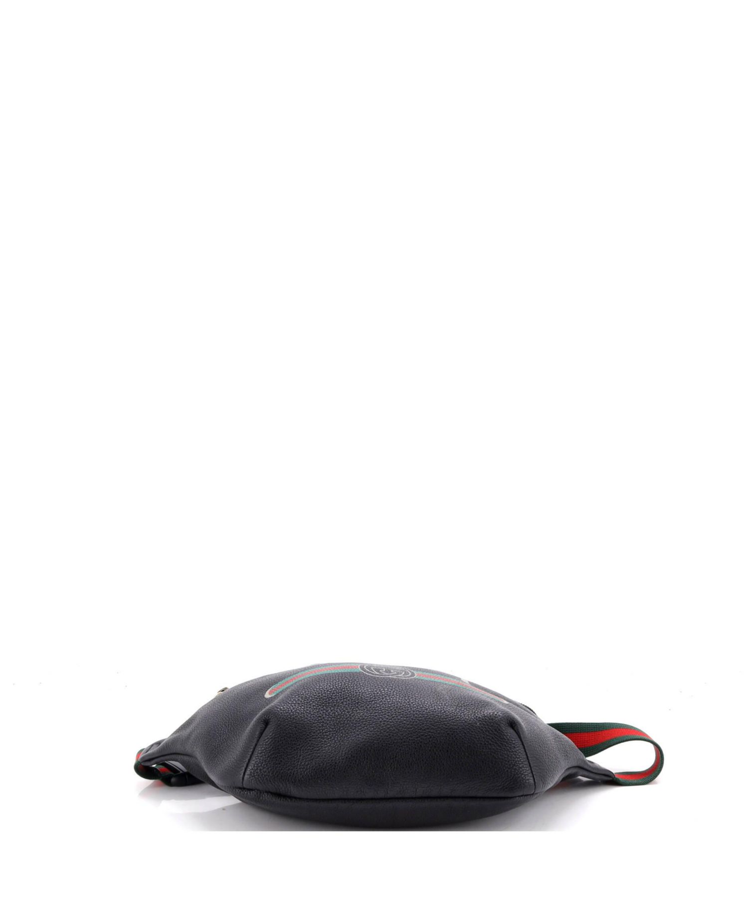 Logo Leather Belt Bag