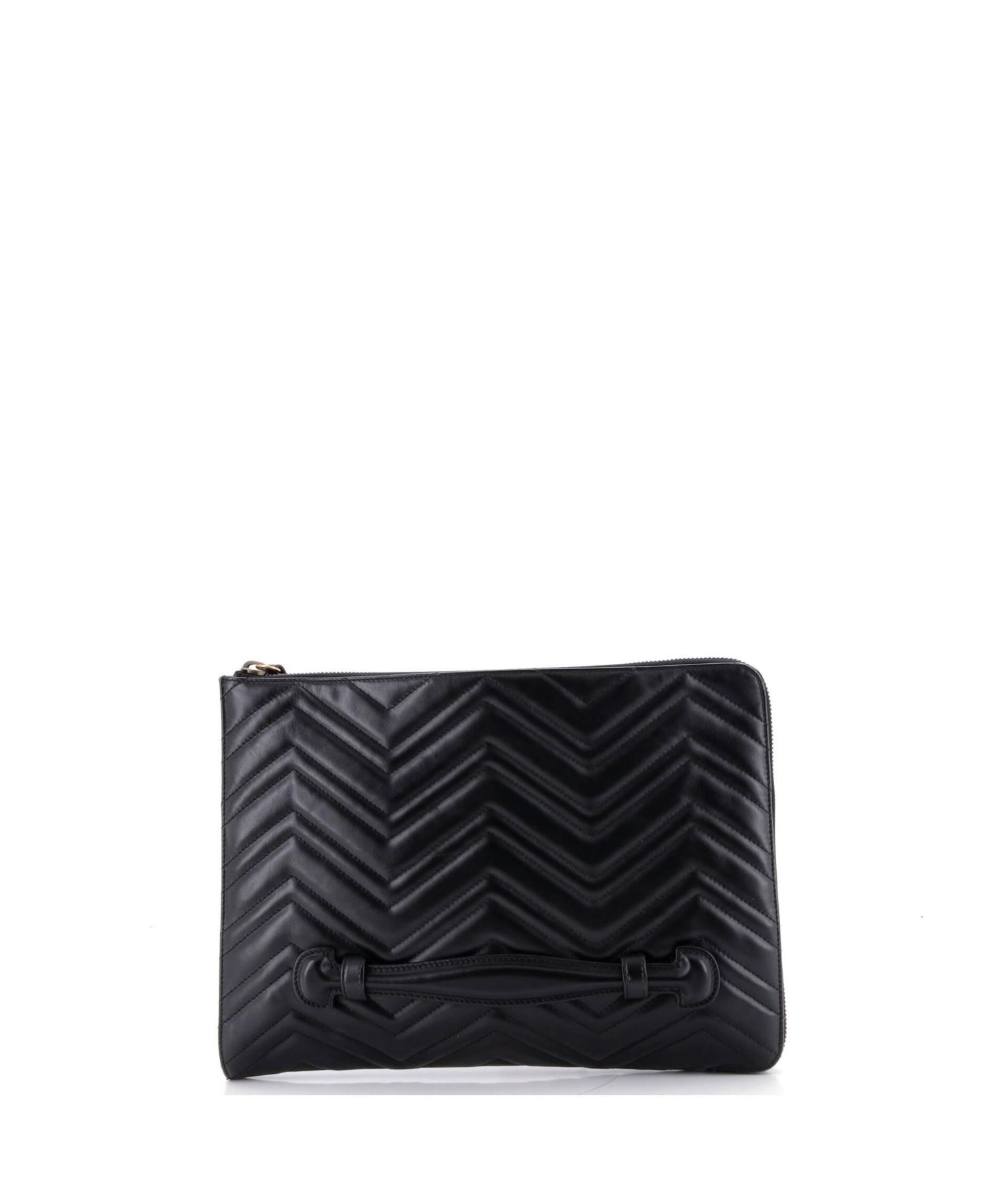 GG Marmont Matelasse Portfolio Clutch