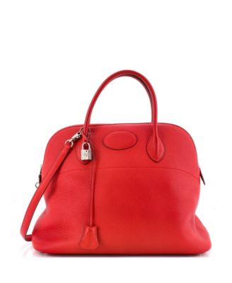 Pre-Owned Hermes 35 Bolide Bag Clemence