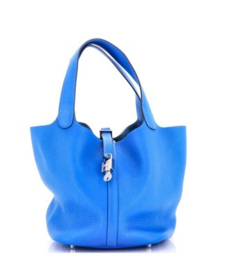Pre-Owned Hermes MM Picotin Lock Bag Clemence