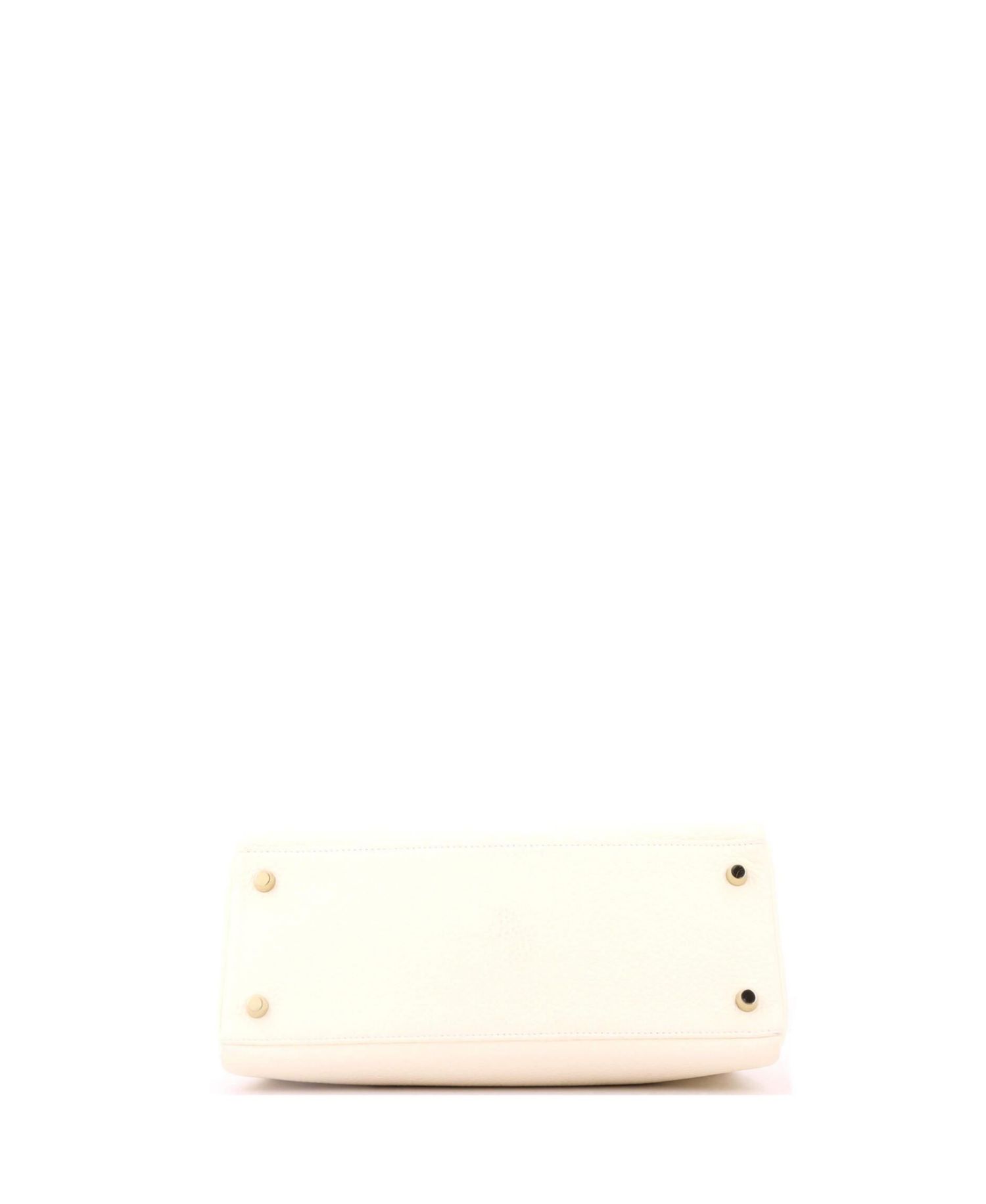 Pre-Owned Hermes Kelly 28 Handbag Light Togo with Gold Hardware