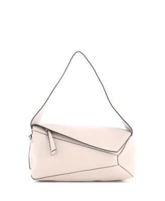 Puzzle Leather Hobo