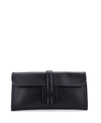 Pre-Owned Hermes 29 Jige Elan Clutch Swift