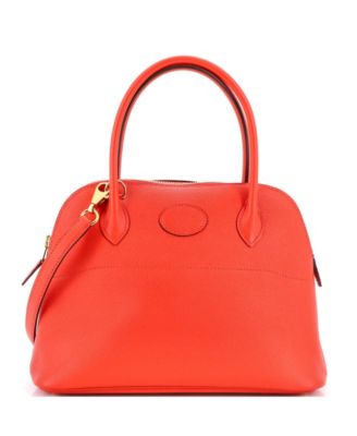 Pre-Owned Hermes 27 Bolide Bag Epsom
