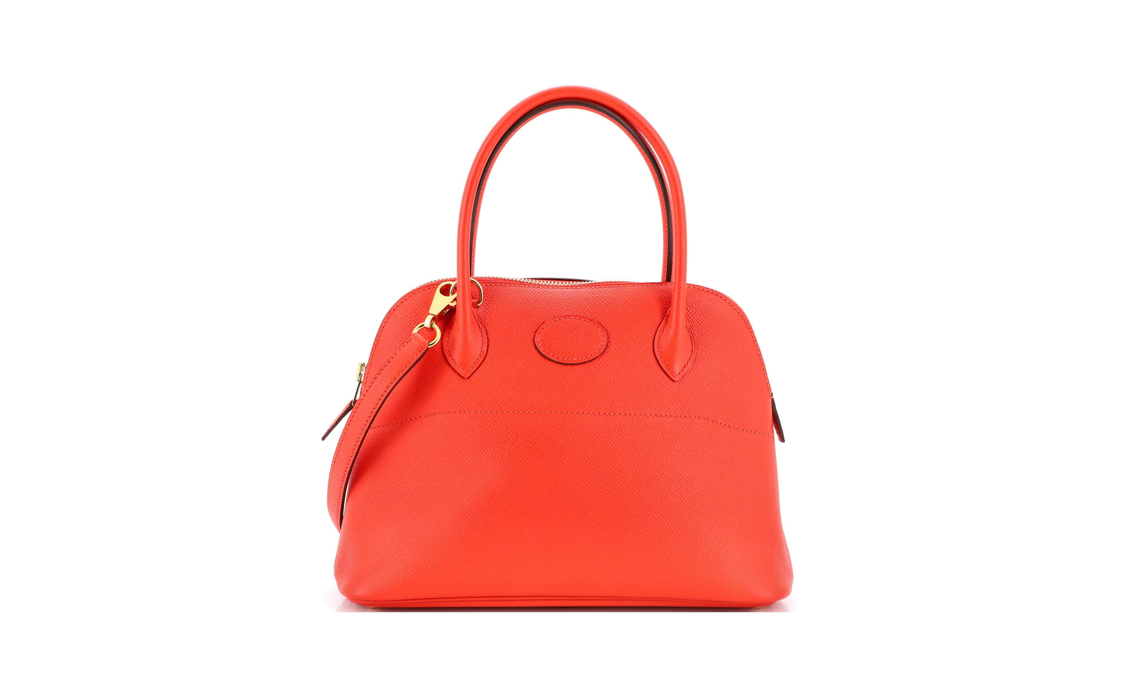 Pre-Owned Hermes 27 Bolide Bag Epsom