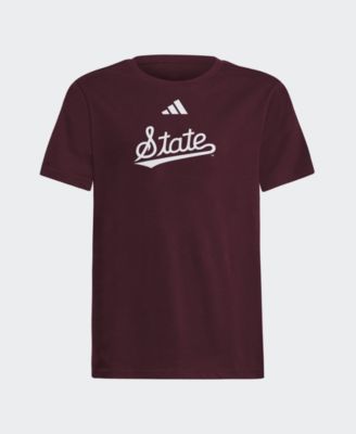 Big Boys and Girls Maroon Mississippi State Bulldogs Fresh T-Shirt