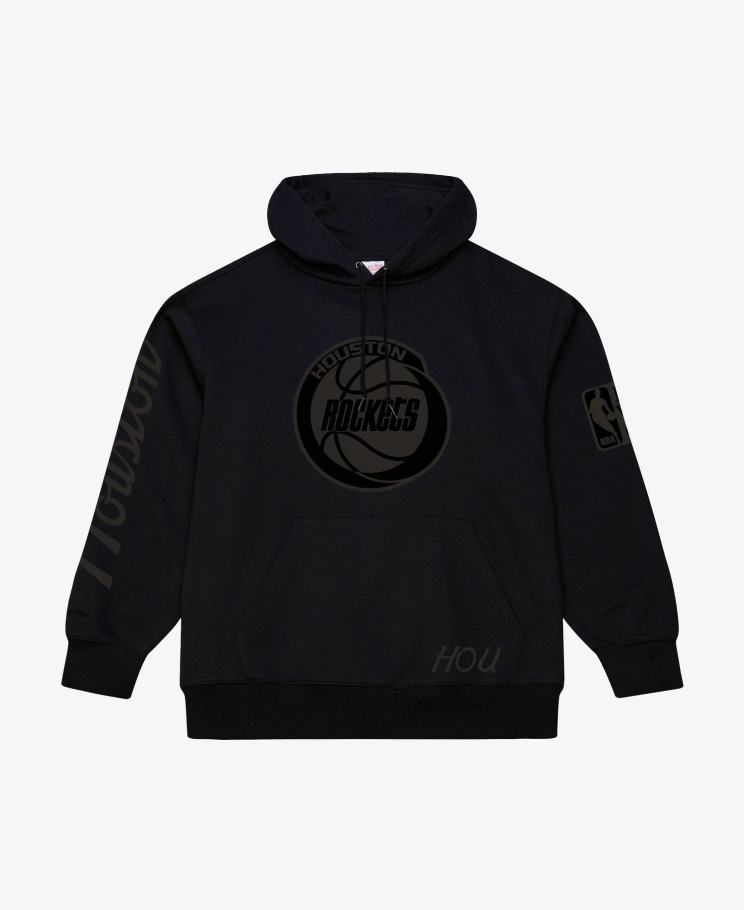 Men's Black Houston Rockets Phantom Fleece Hoodie