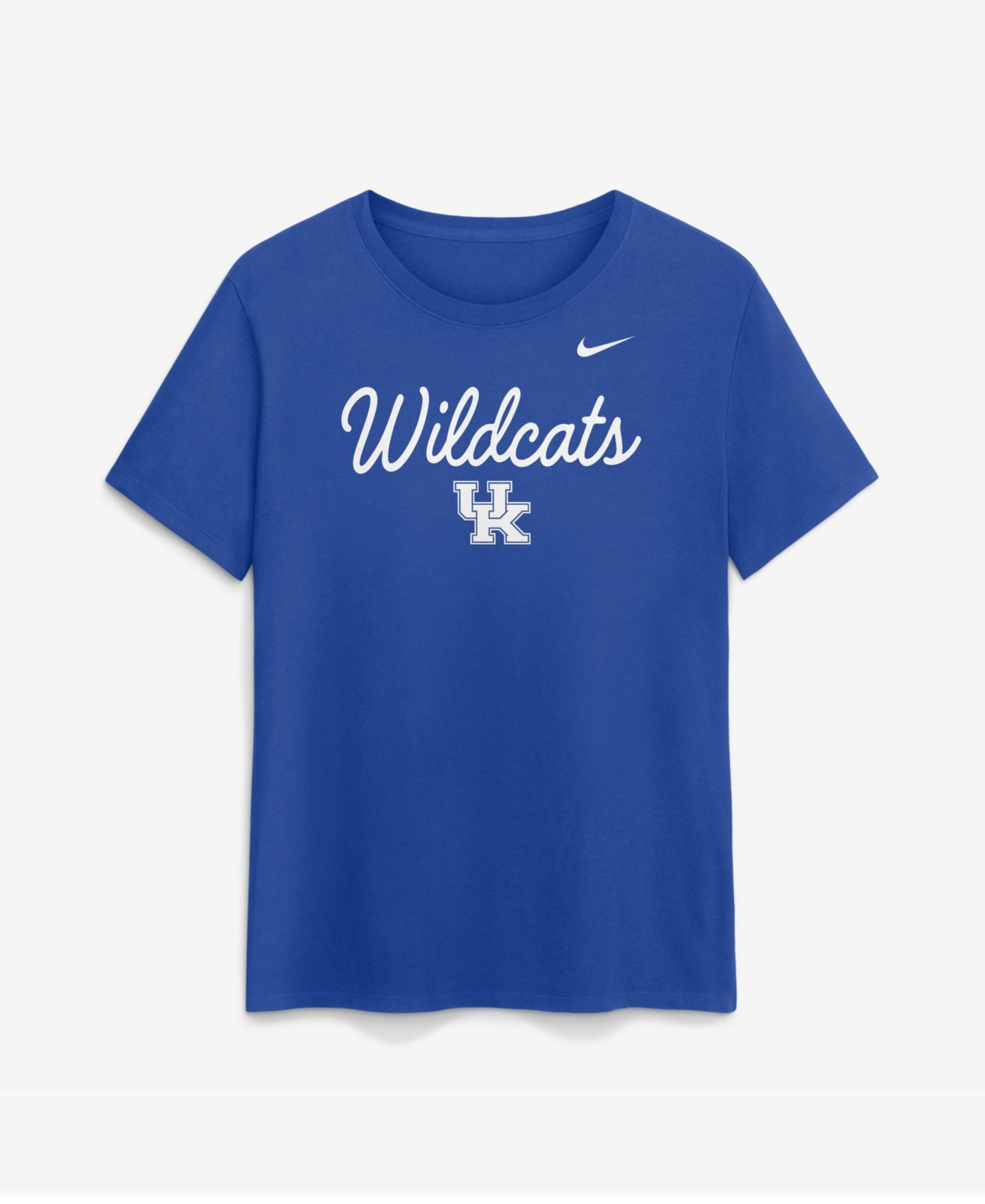 Женская футболка Nike Royal Kentucky Wildcats Script Mantra Logo — фото 2