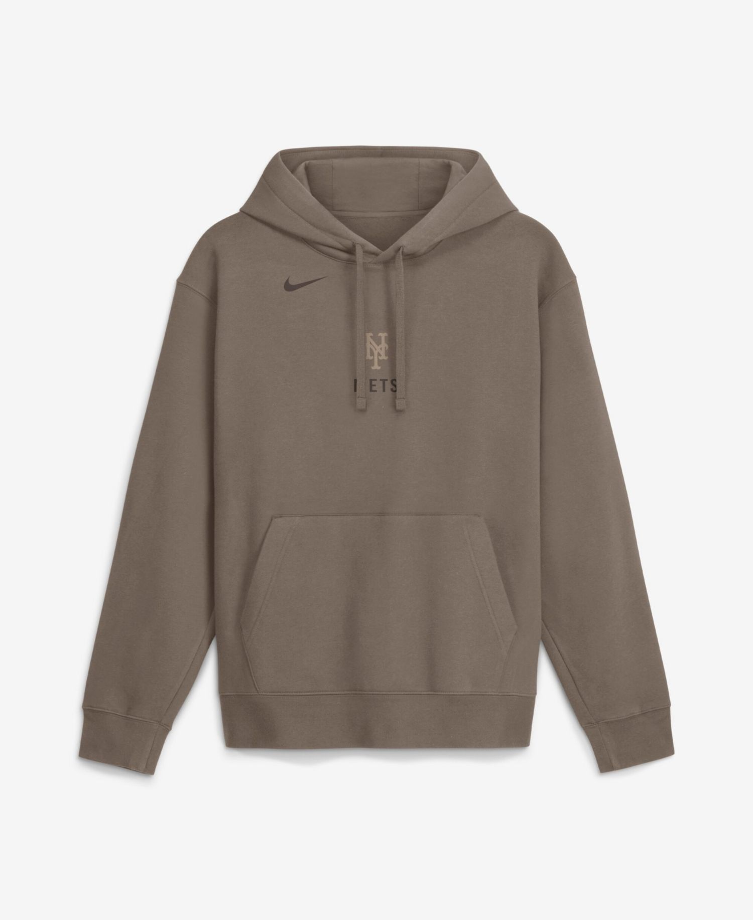 Men's Brown New York Mets Fashion Club Pullover Hoodie