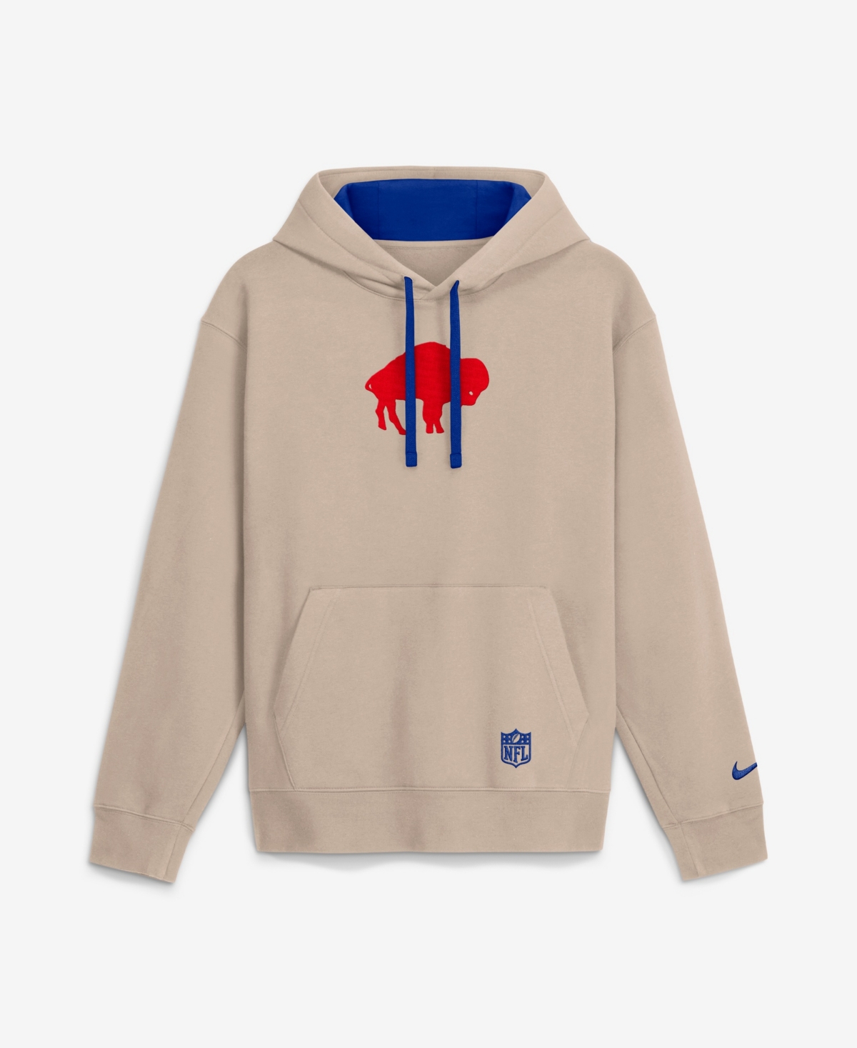 Buffalo Bills Rewind Club Nike Men's NFL Pullover Hoodie in Brown | 2KDK0IKZ81V-VPM