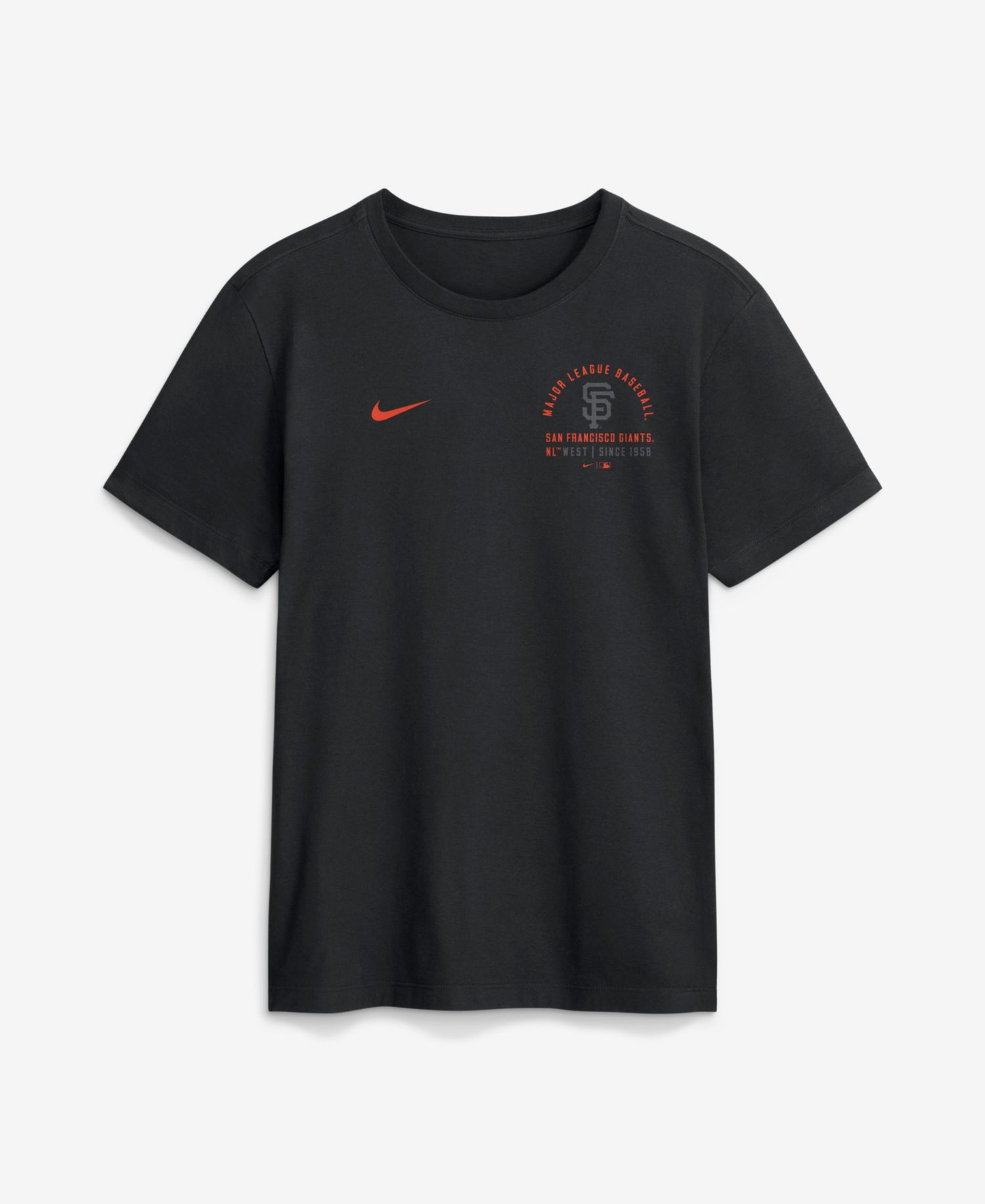 Men's Black San Francisco Giants Split Logo T-Shirt