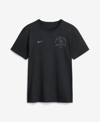 Men's Black Tampa Bay Rays Split Logo T-Shirt