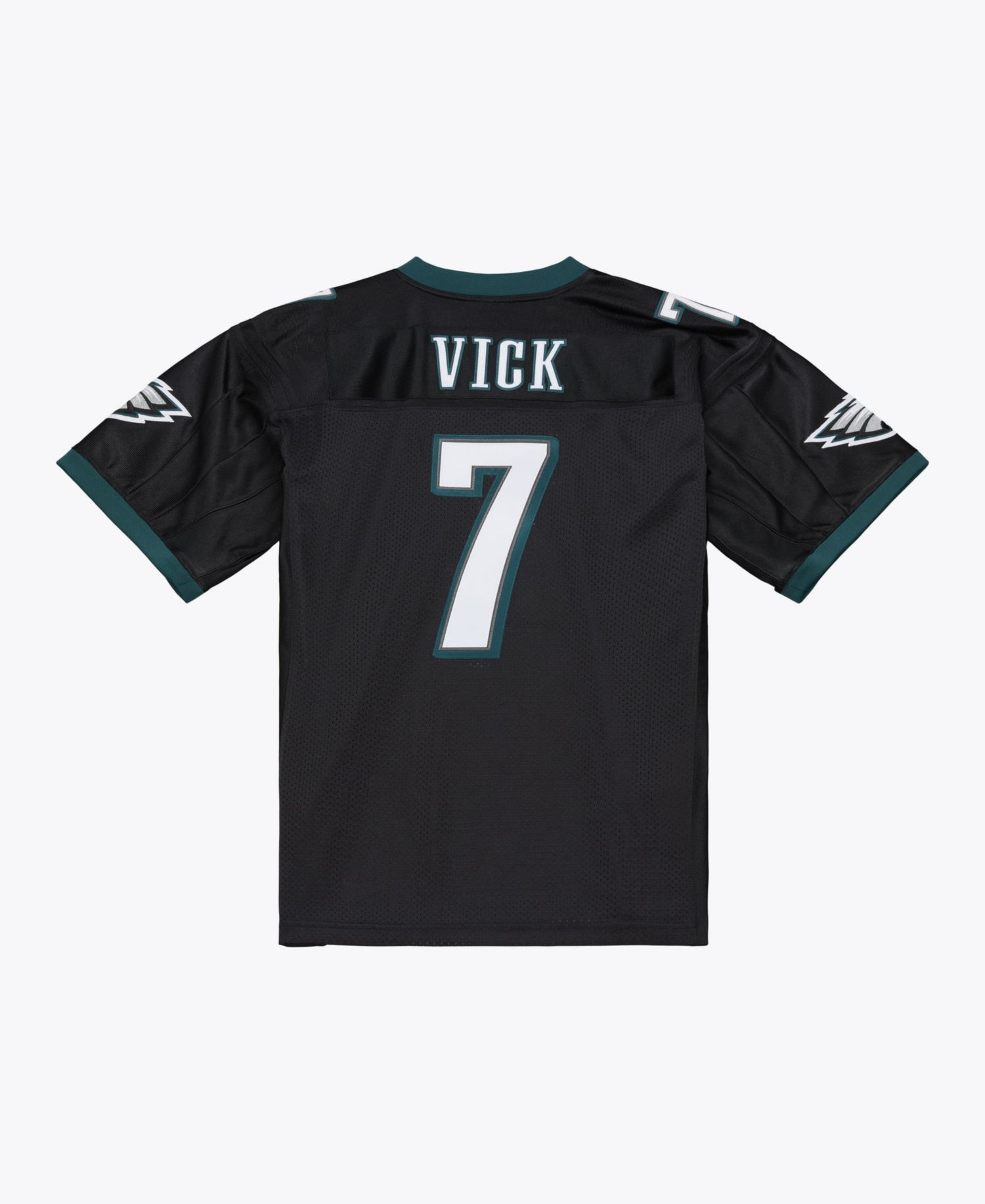 Men's Michael Vick Black Philadelphia Eagles 2012 Authentic Throwback Jersey