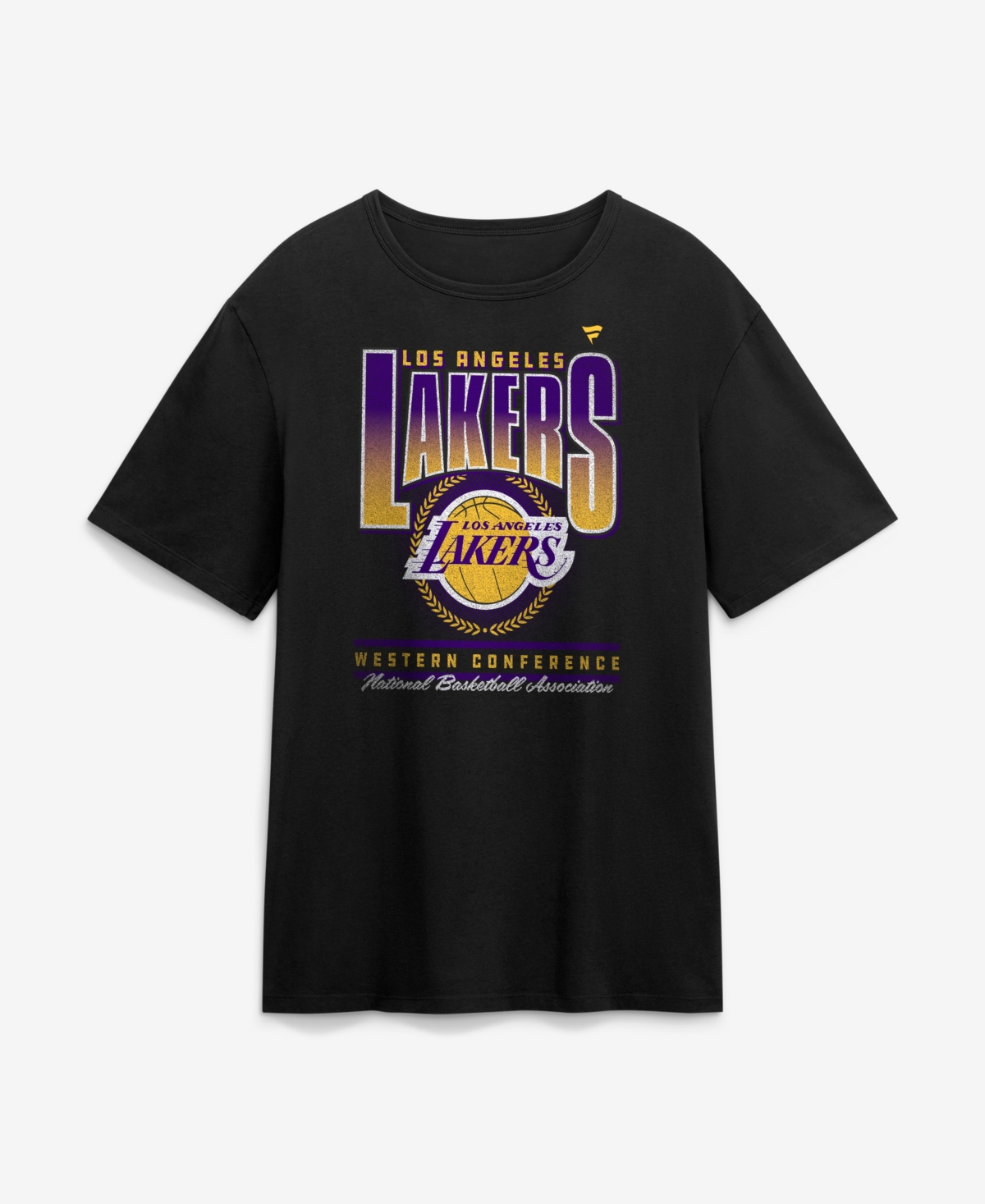 Fanatics Men's Los Angeles Lakers Oversized Graphic Swish T-Shirt