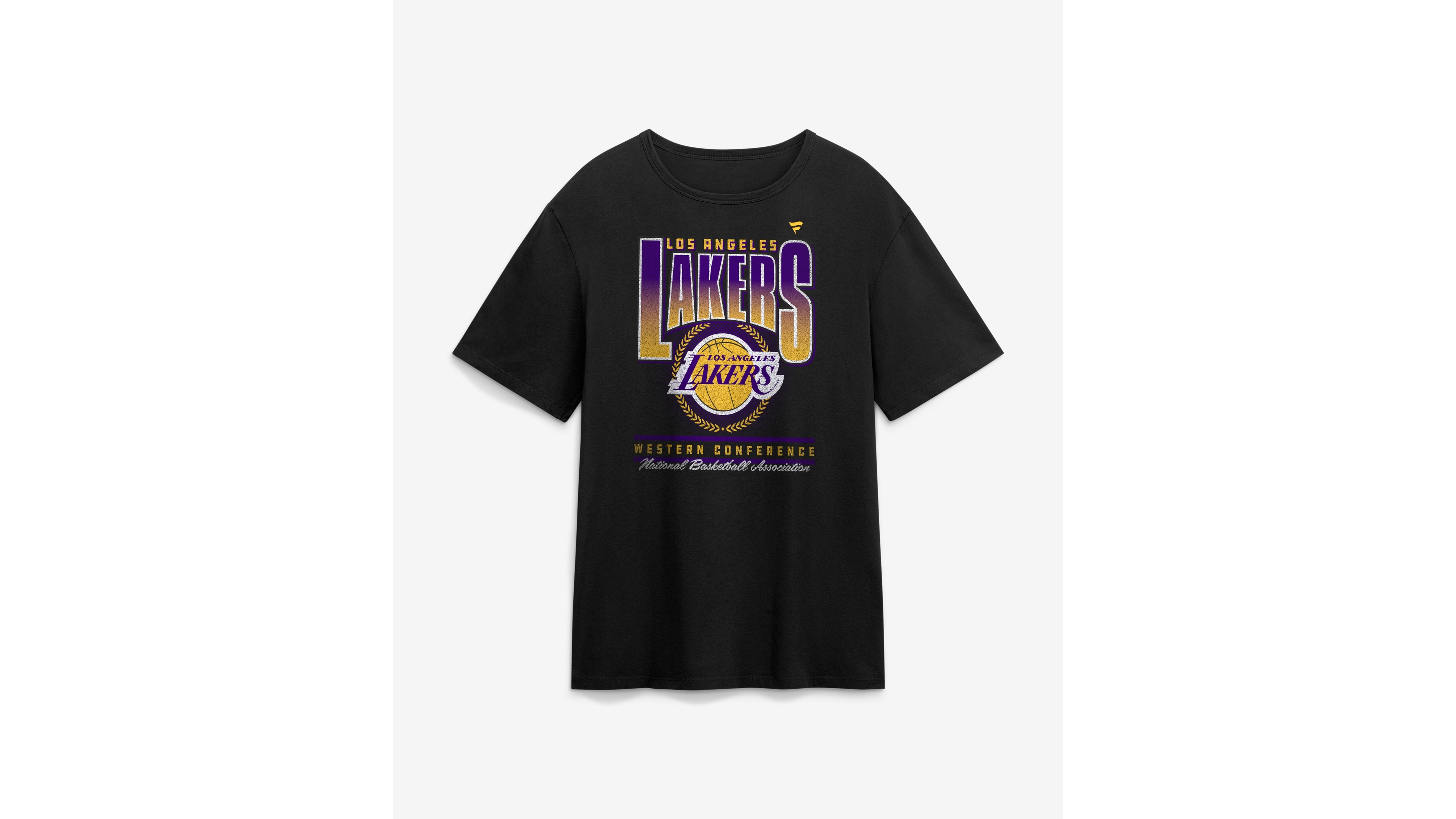 Fanatics Men's Los Angeles Lakers Oversized Graphic Swish T-Shirt