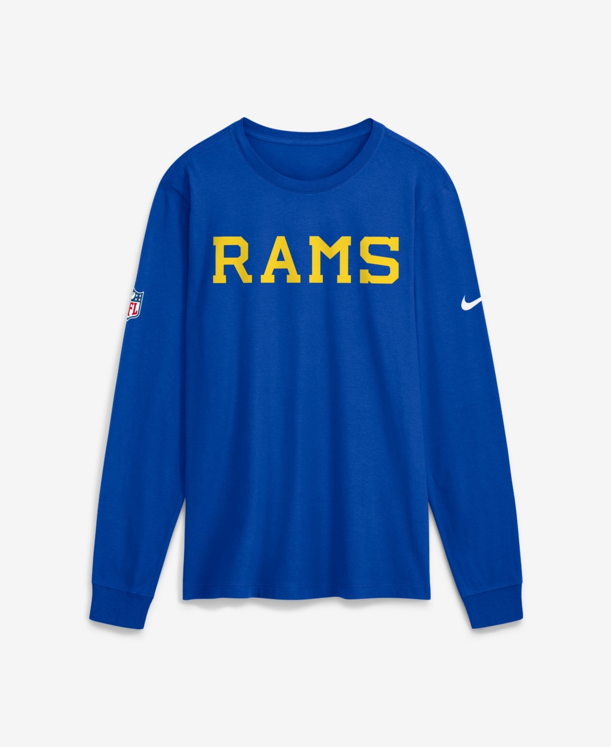 Nike Men's Los Angeles Rams Option Offense Long-Sleeve T-Shirt