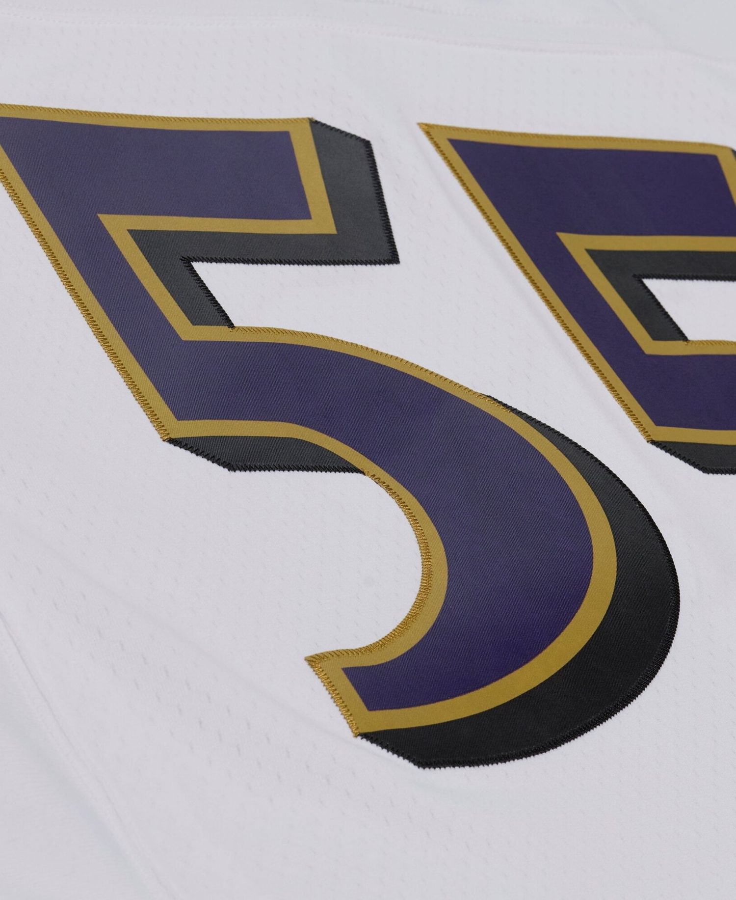 Men's Terrell Suggs White Baltimore Ravens 2003 Legacy Replica Player Jersey