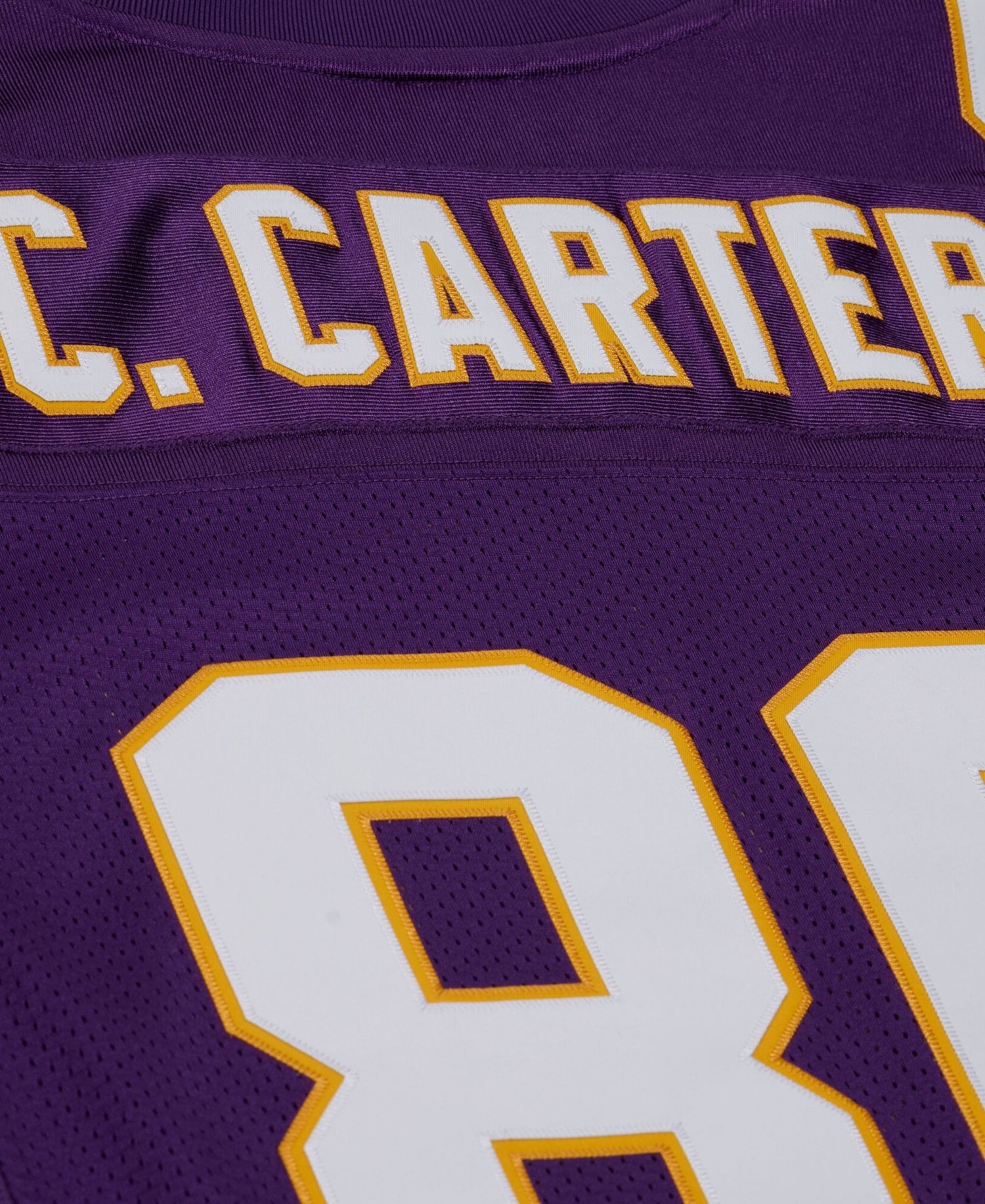 Men's Cris Carter Purple Minnesota Vikings 2001 Authentic Throwback Jersey