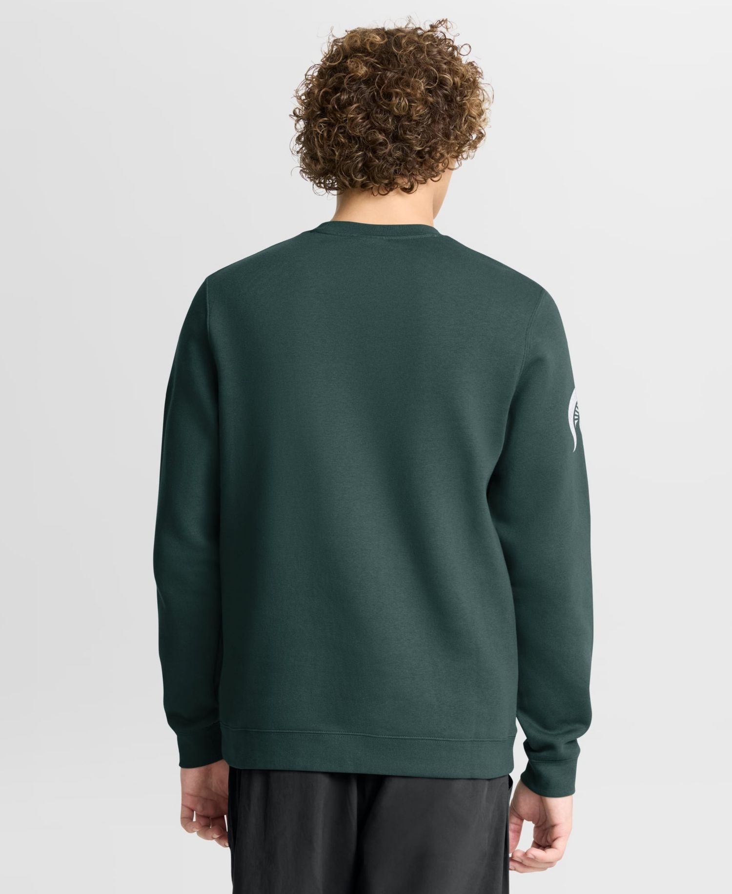 Men's Green Michigan State Spartans 2026 Sideline Club Sweatshirt