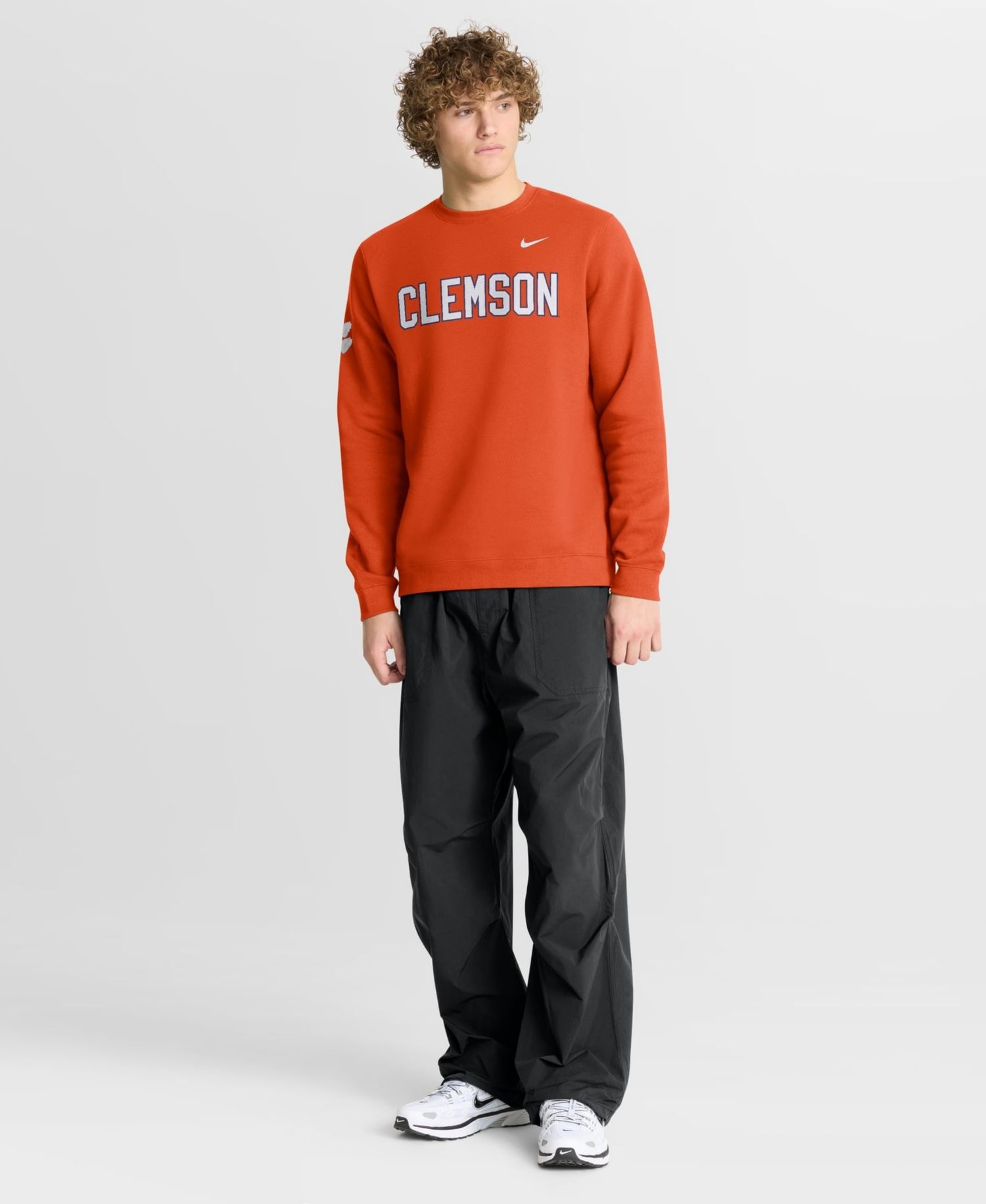 Men's Orange Clemson Tigers 2026 Sideline Club Sweatshirt