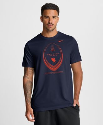 Men's Navy Auburn Tigers Primetime Legend Football Icon Dri-FIT T-Shirt