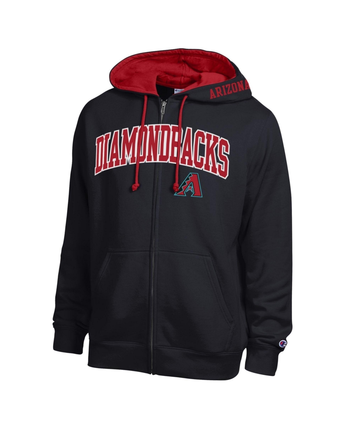 Champion Men's Arizona Diamondbacks Full-Zip Fleece Hoodie