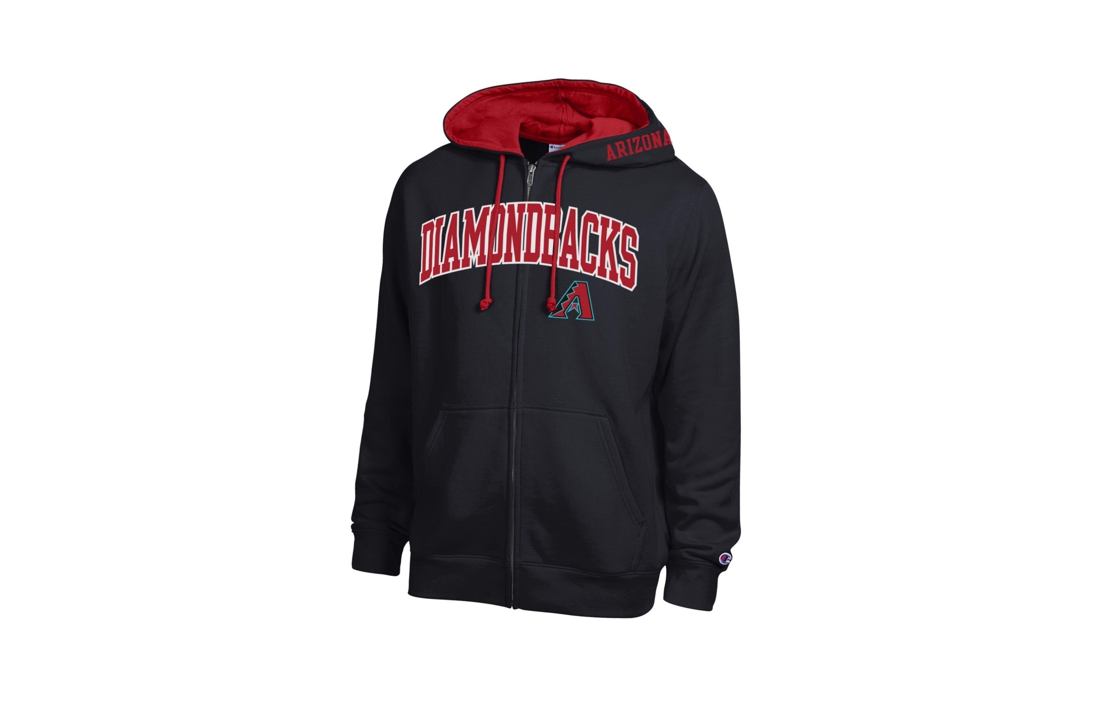 Champion Men's Arizona Diamondbacks Full-Zip Fleece Hoodie