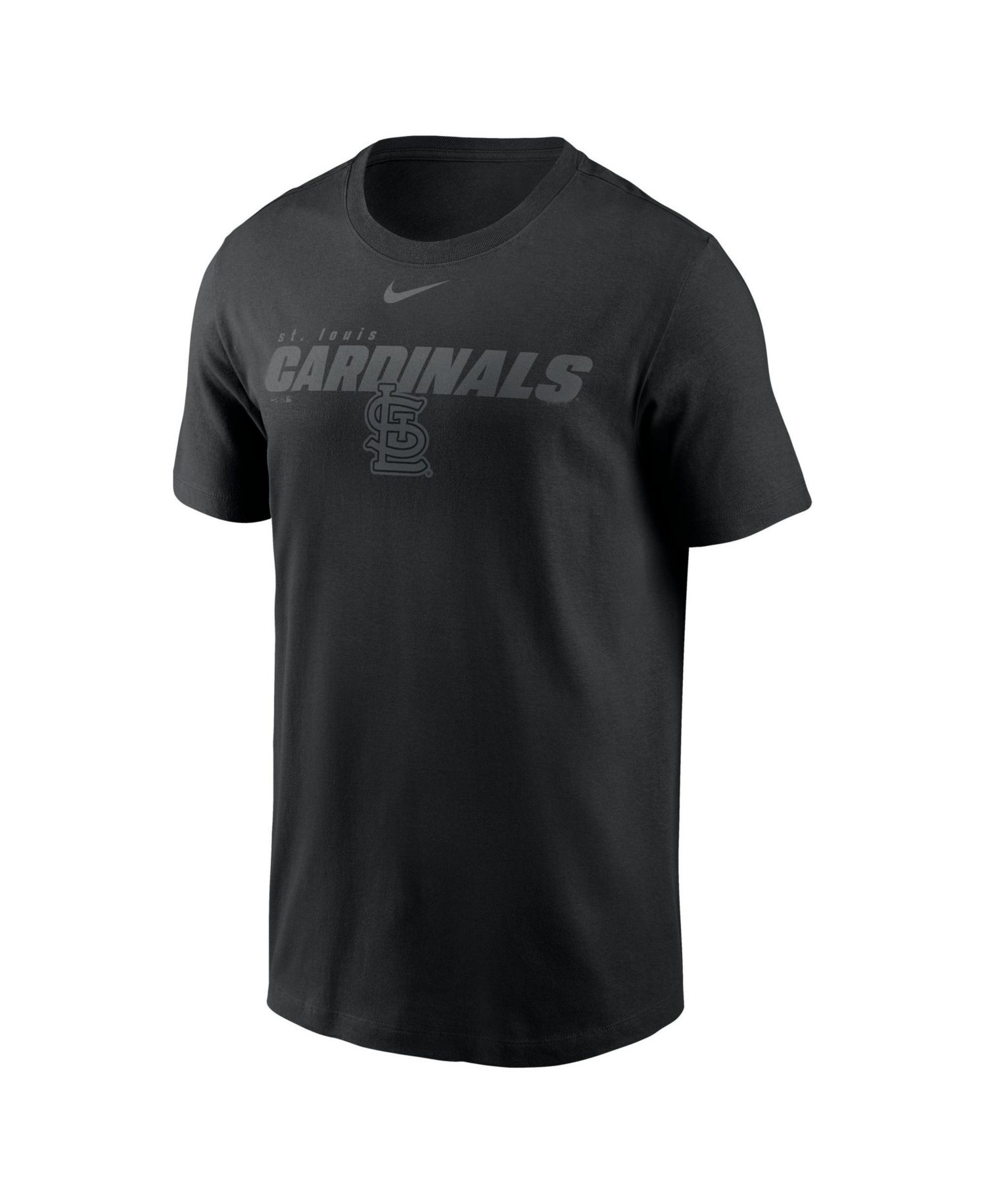 Men's Black St. Louis Cardinals Tonal Club T-Shirt
