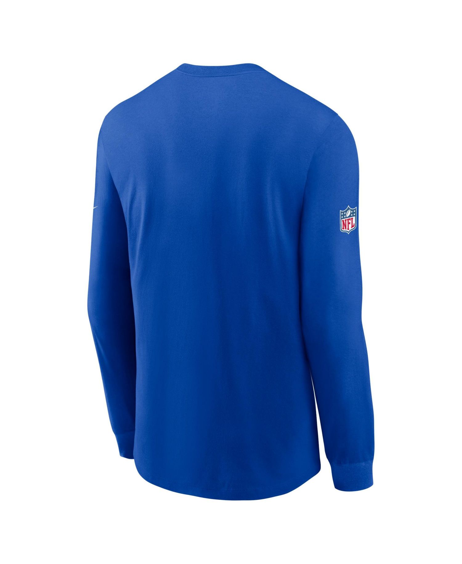 Men's Royal Los Angeles Rams Option Offense Long Sleeve T-Shirt