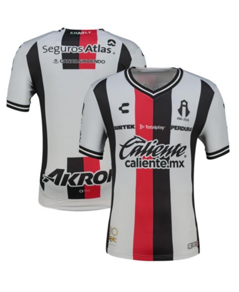 Мужской топ CHARLY Gray Club Atlas 2026/27 Away Authentic Jersey