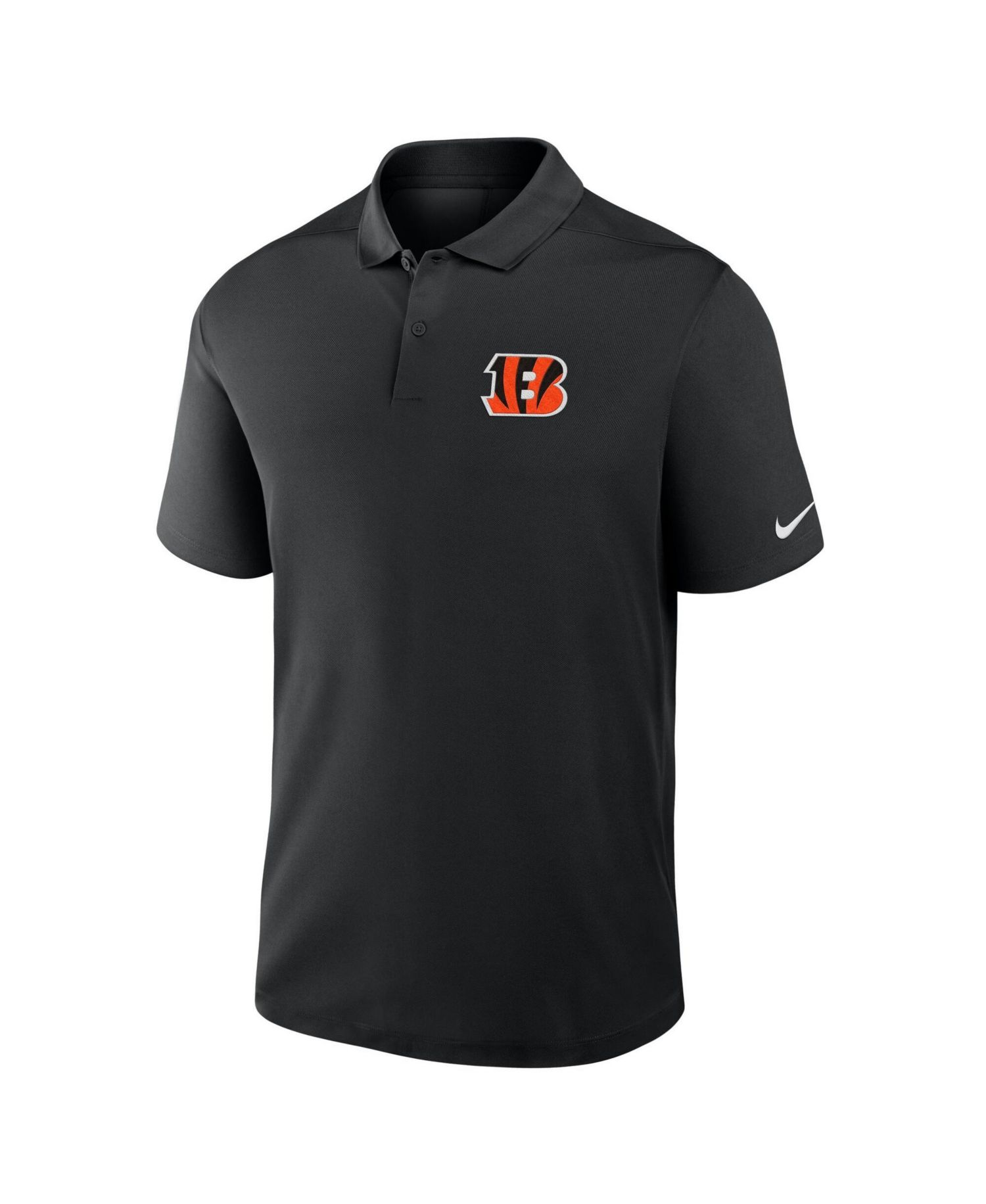 Men's Black Cincinnati Bengals Dri-FIT Victory Polo Shirt