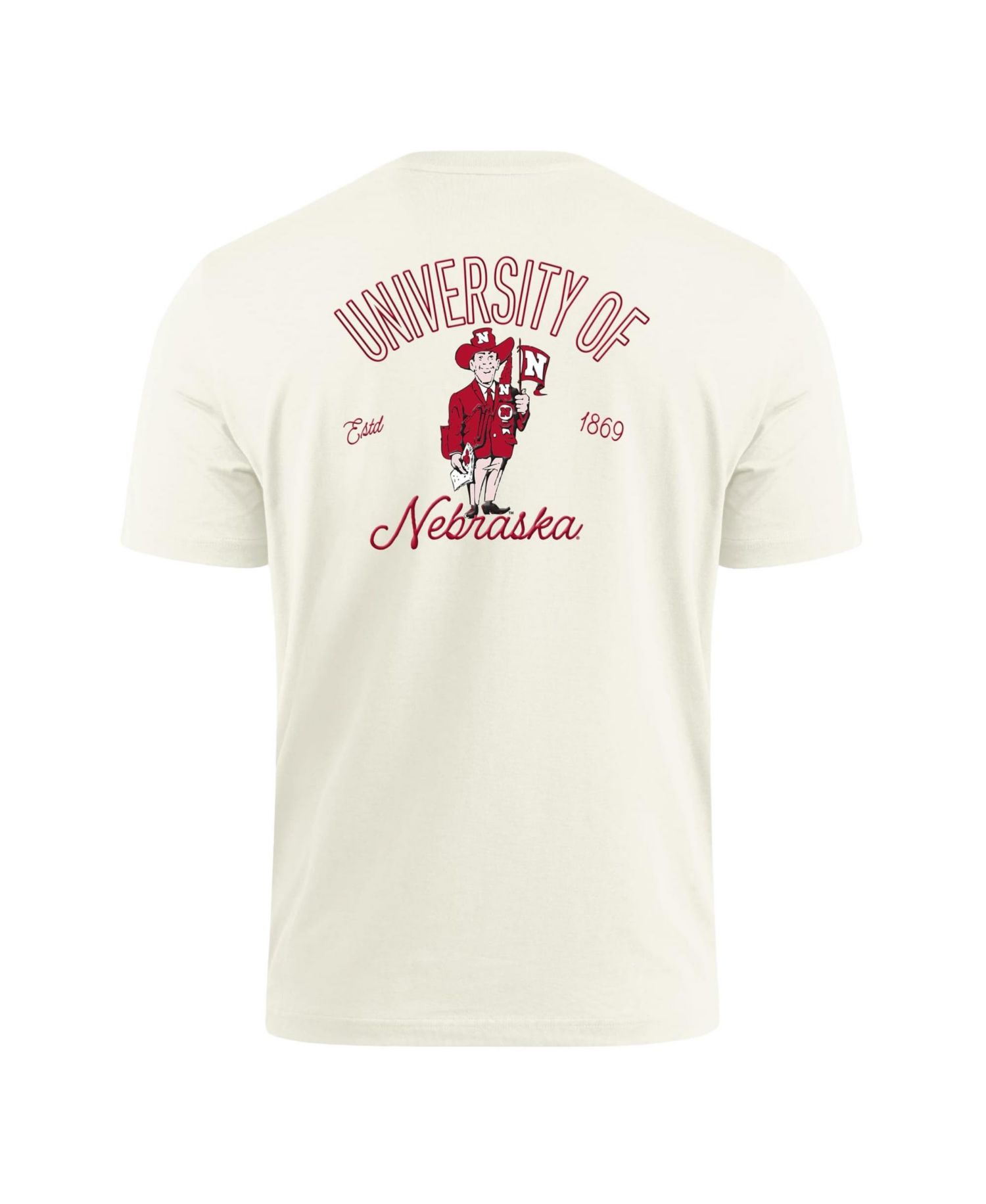 Men's Natural Nebraska Huskers Elevated Fan T-Shirt