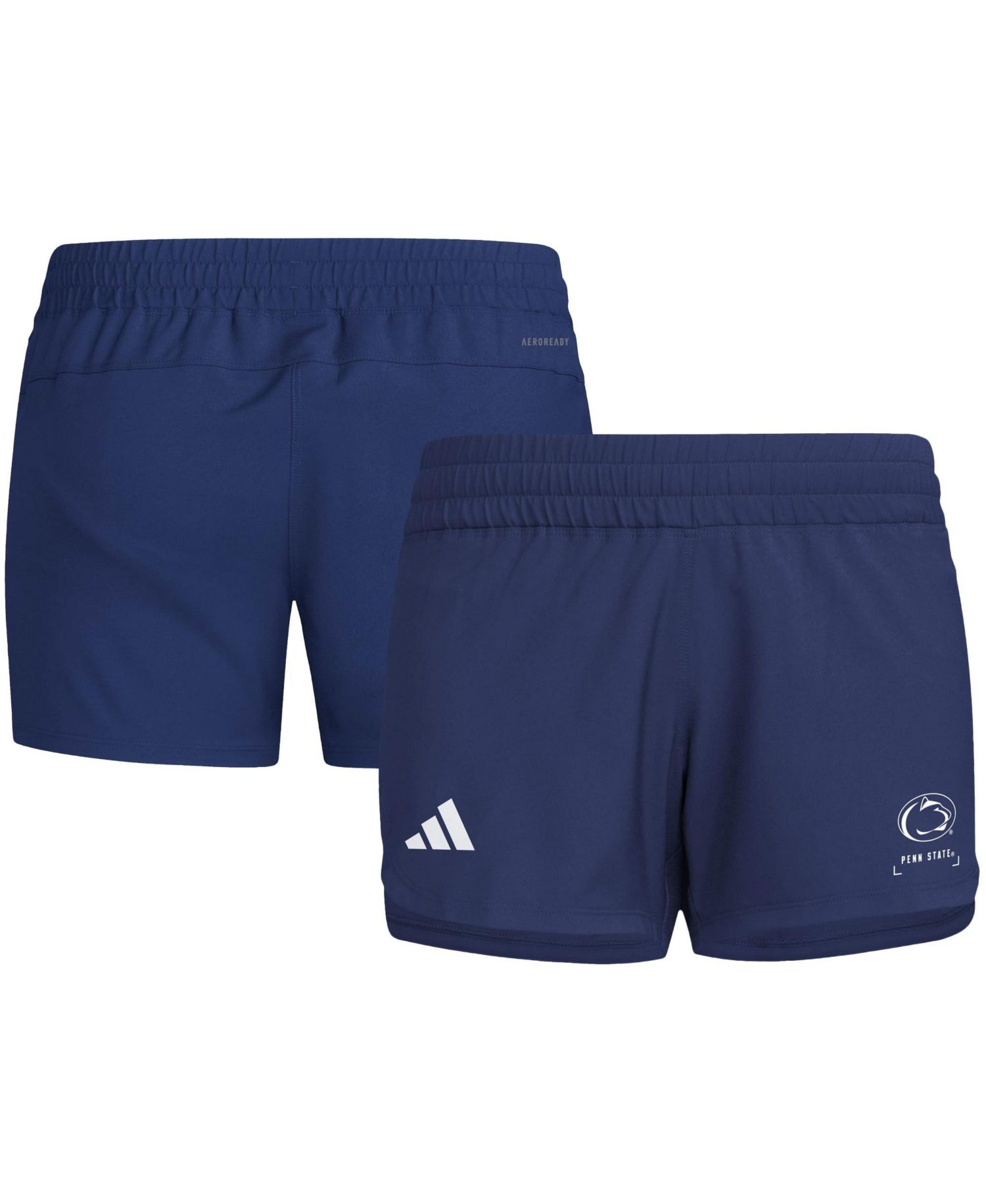 Women's Navy Penn State Nittany Lions D4T Woven Training Shorts
