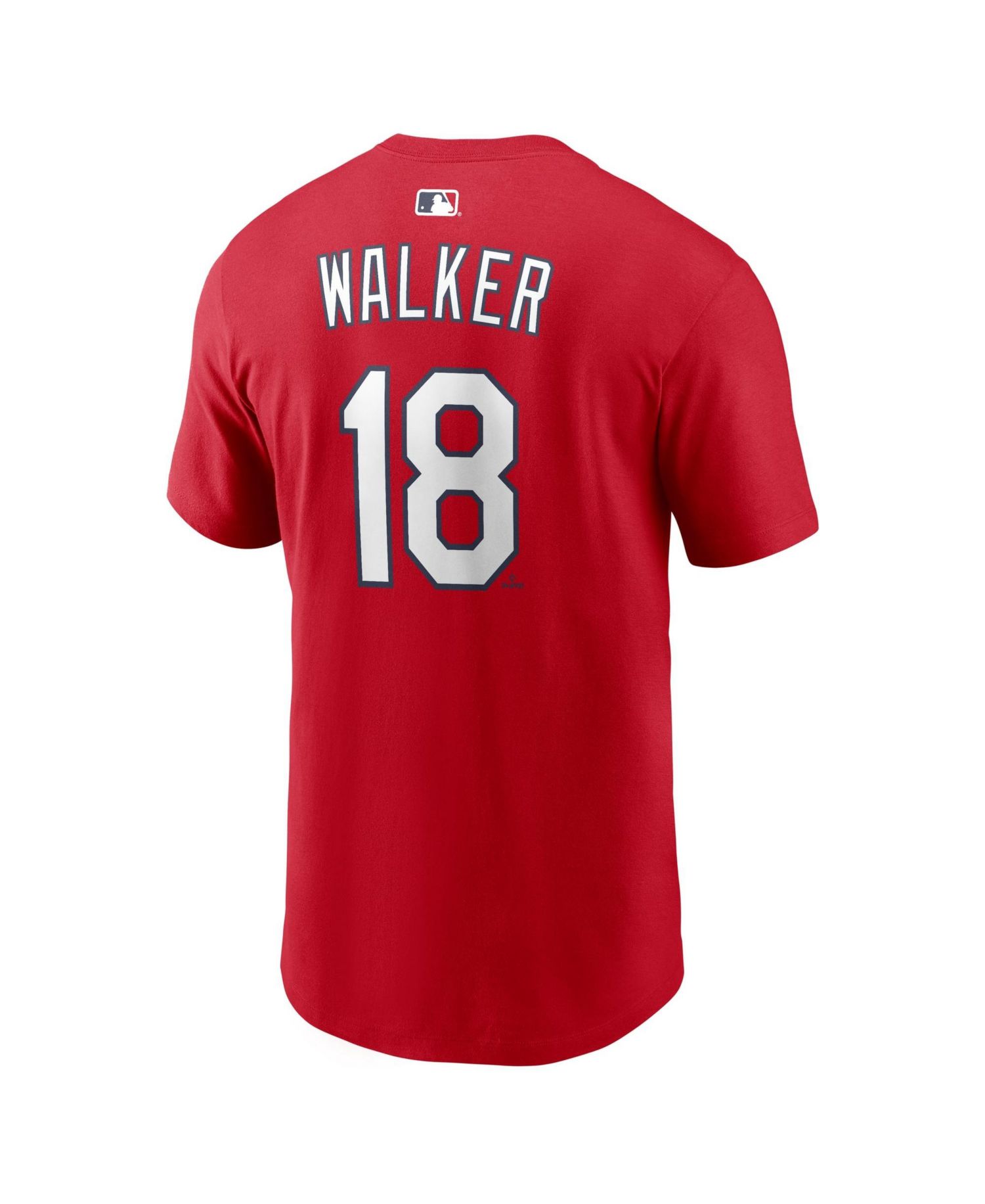 Men's Jordan Walker Red St. Louis Cardinals Name & Number T-Shirt