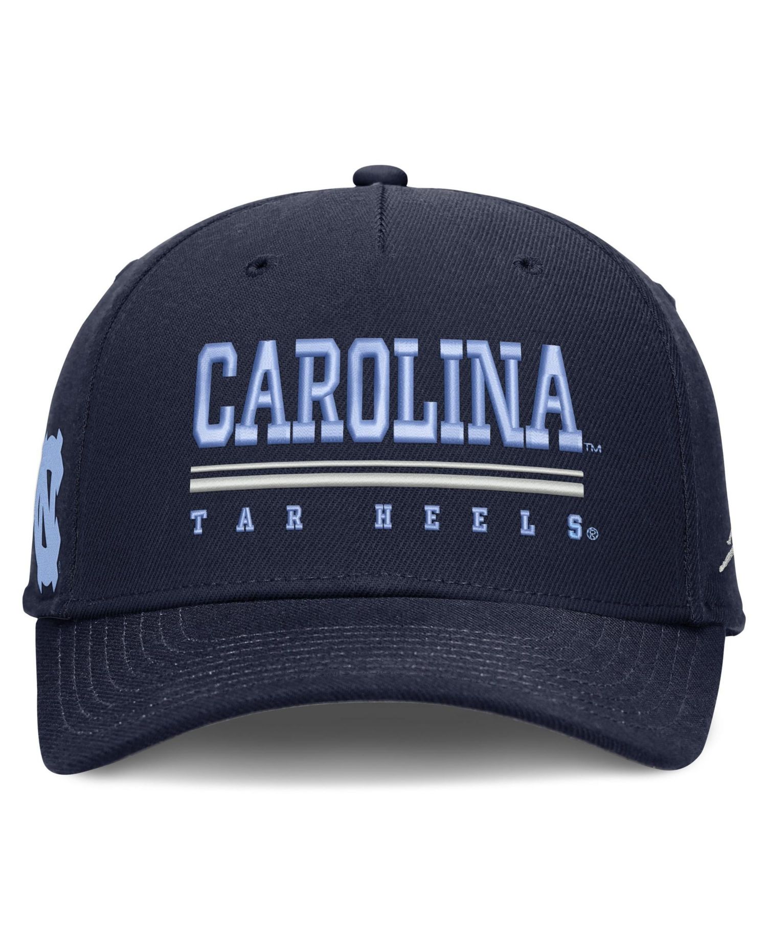Men's Navy North Carolina Tar Heels 2026 Sideline Dri-FIT Rise Adjustable Hat