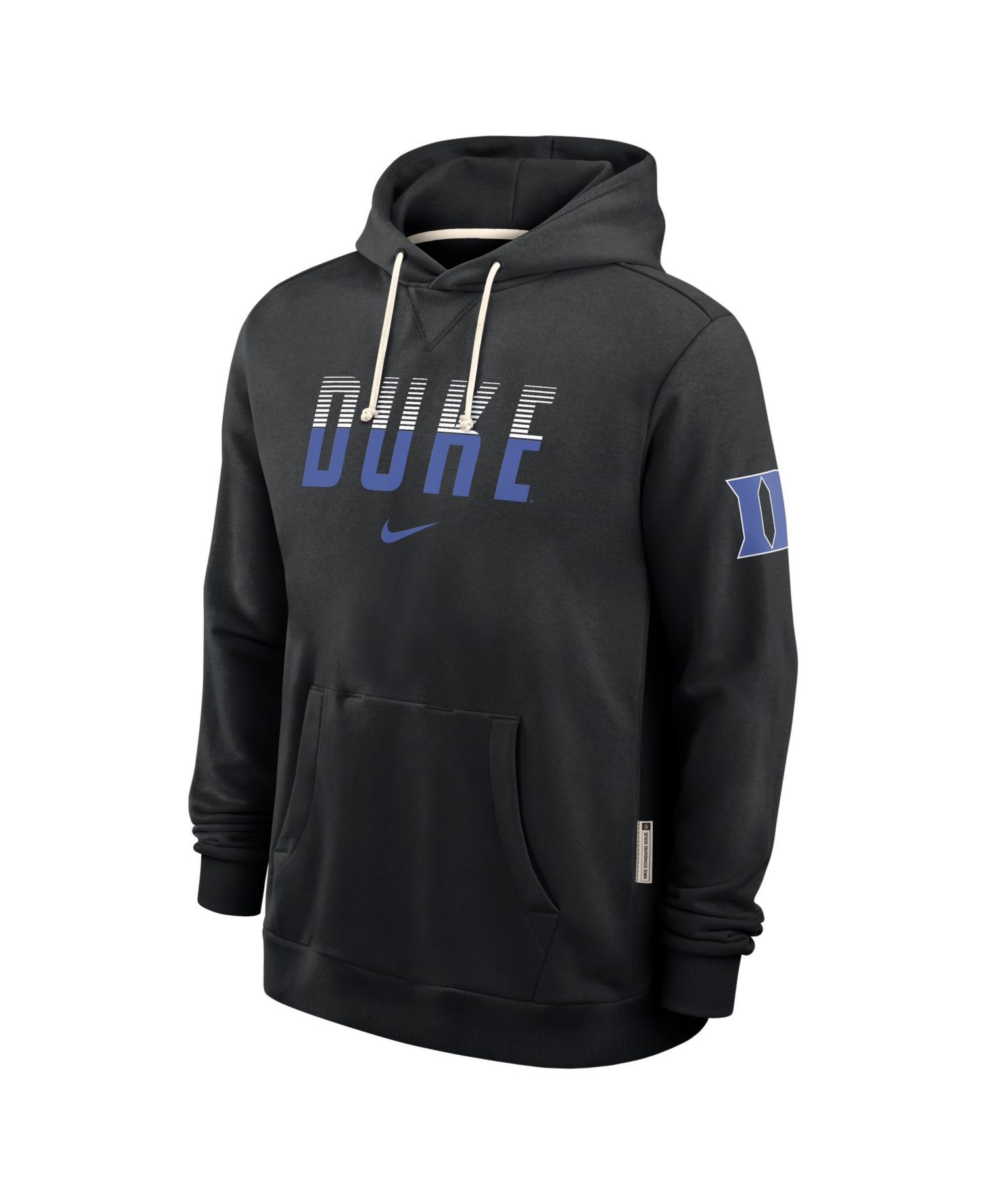 Men's Black Duke Blue Devils 2026 Sideline Standard Issue Dri-FIT Hoodie