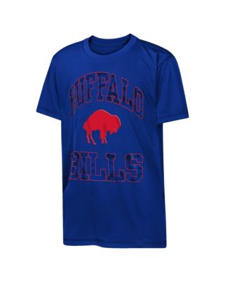 Big Boys and Girls Royal Buffalo Bills Retro Collection Swat T-Shirt