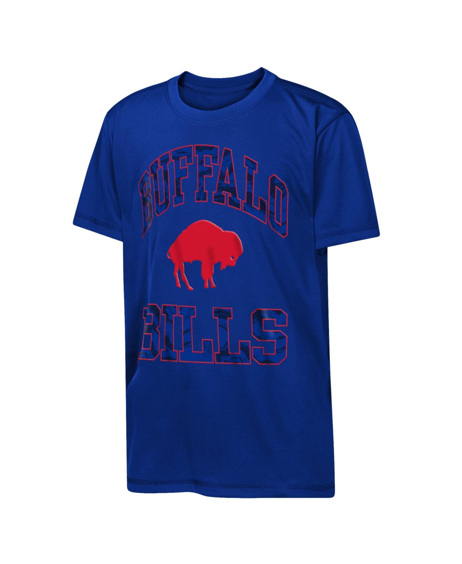Big Boys and Girls Royal Buffalo Bills Retro Collection Swat T-Shirt